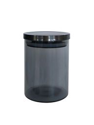 George Home Smoked Glass Canister 750ml General Household ASDA   