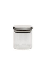 George Home Square Glass Canister With Chrome Lid 700ml General Household ASDA   