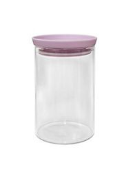 George Home Lilac Glass Canister 950ml General Household ASDA   