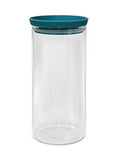 George Home Blue Glass Canister 1350ml General Household ASDA   