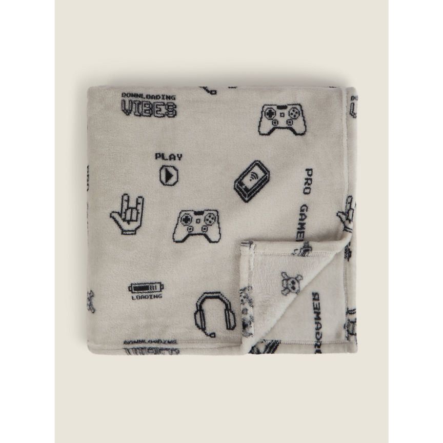 George Home Multi Gaming Fleece Throw