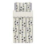 George Home Grey Football Duvet Set General Household ASDA   