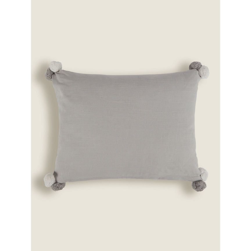 George Home Grey Forever Love Slogan Cushion General Household ASDA   