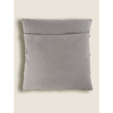 George Home Grey Tonal Tufted Cushion General Household ASDA   