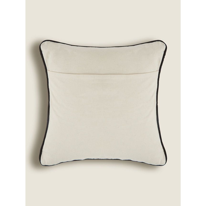 George Home Monochrome Face Graphic Tufted Cushion General Household ASDA   