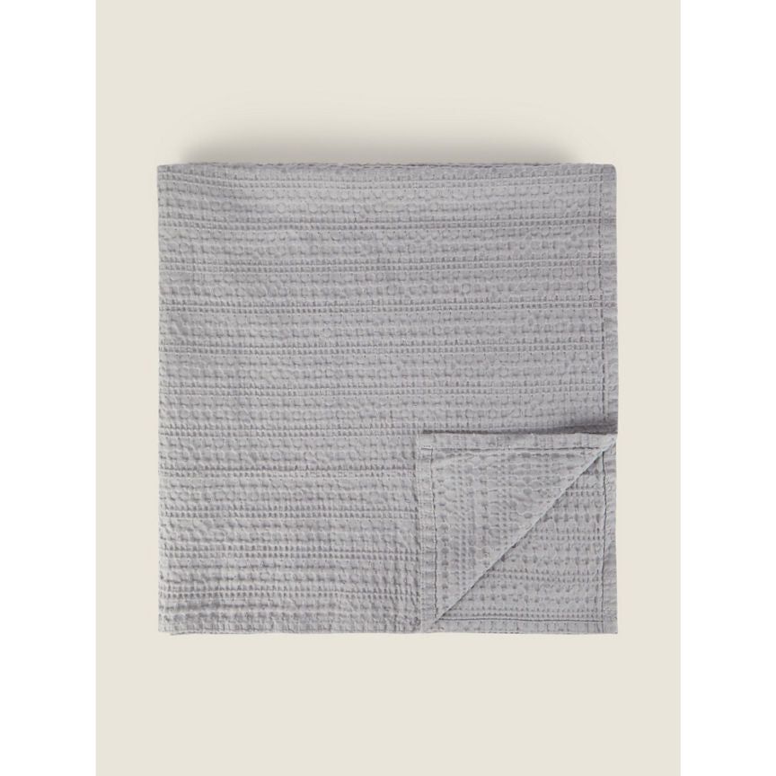 George Home Grey Waffle Blanket