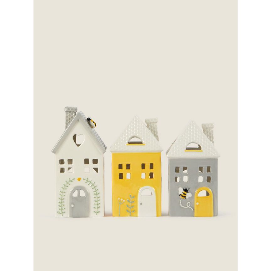 George Home Bee House Tealights - Set of 3 General Household ASDA   