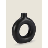 George Home Black Doughnut Vase General Household ASDA   