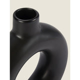 George Home Black Doughnut Vase General Household ASDA   