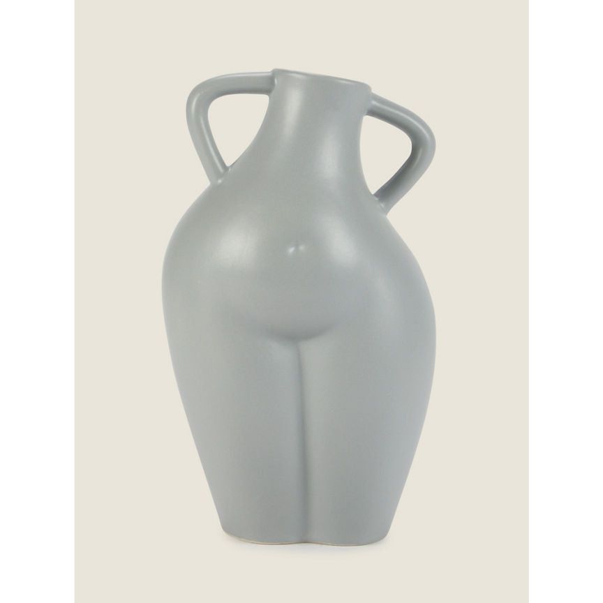 George Home Grey Body Vase