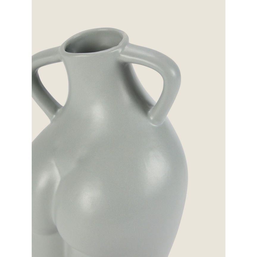 George Home Grey Body Vase General Household ASDA   