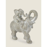 George Home Grey Mandala Elephant Family General Household ASDA   