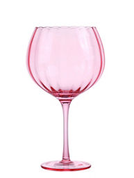 George Home Pink Scallop Gin Glass General Household ASDA   