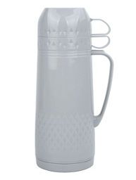 George Home Glass Lined Flask 1L Grey General Household ASDA   