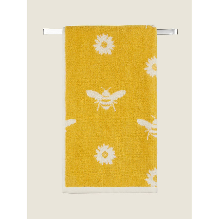 Daisy Honey Bee Bathroom Towel Set,Microfiber Bath Kitchen Beach Hand Dish  Towels Set,Orange Yellow Spring Floral Flower Comb Quick Dry Luxury  Decorative Towels+Set Clearance Prime Accessories Decor