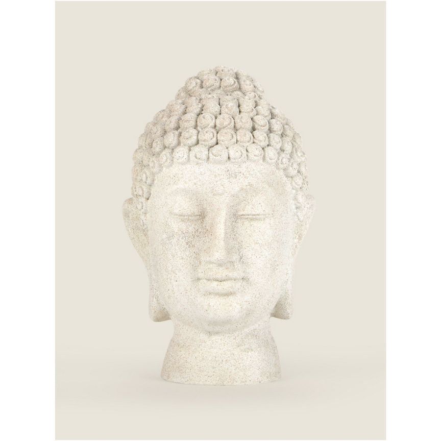 George Home Cream Large Buddha Head General Household ASDA   