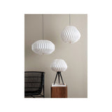 George Home White Origami Paper Donut Lamp Shade General Household ASDA   