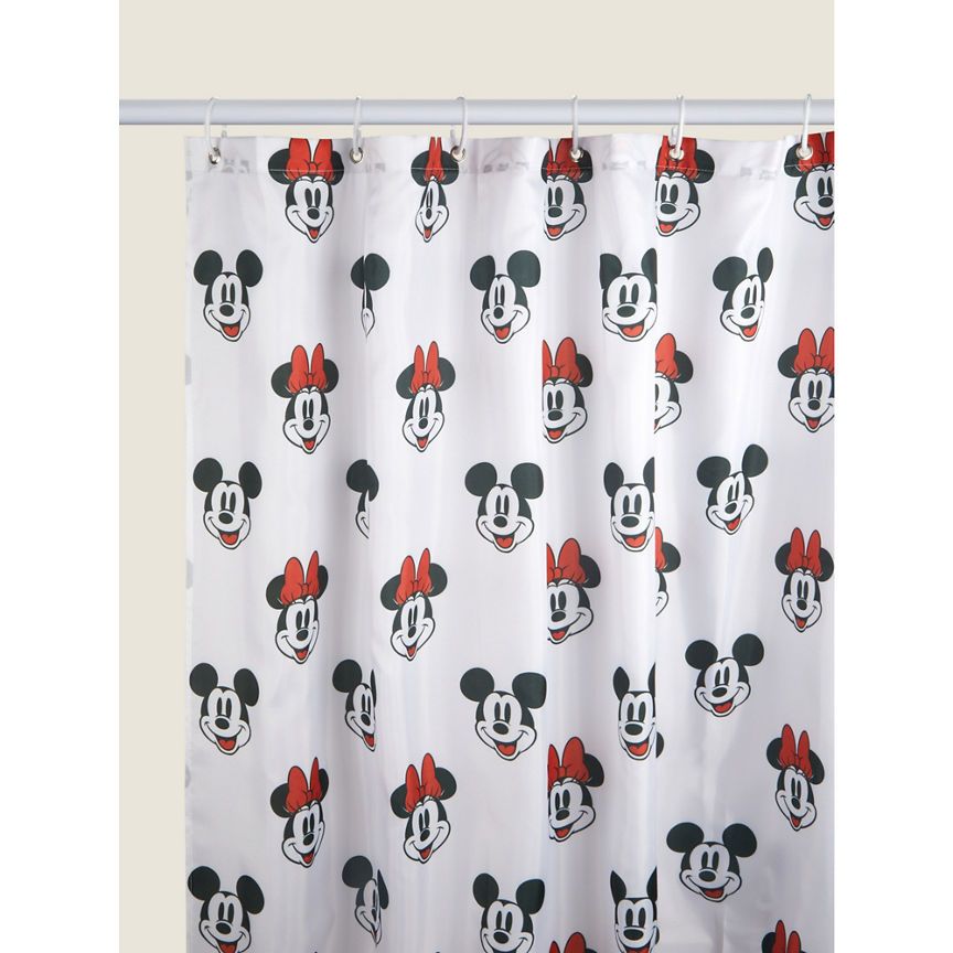 George Home Disney Mickey and Minnie Mouse Shower Curtain