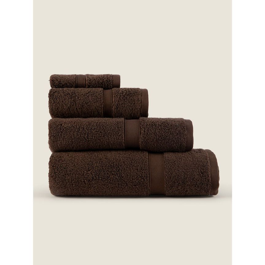 George Home Super Soft Cotton Bath Sheet - Brown