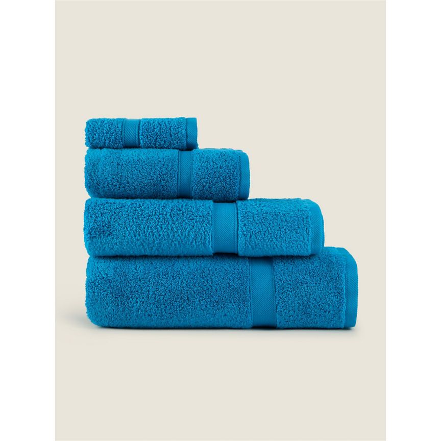 George Home Super Soft Cotton Bath Sheet - Turquoise