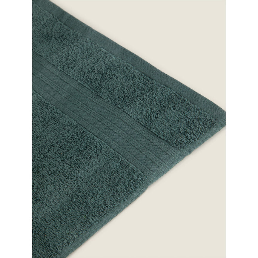 George Home Zero Twist Antimicrobial Bath Sheet - Green GOODS ASDA   