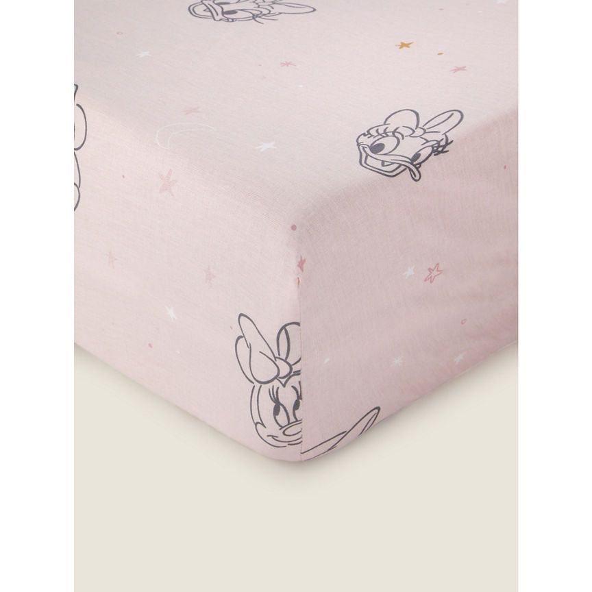 George Home Minnie 2pk Fitted Sheet