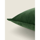 George Home Green Velvet Cushion General Household ASDA   