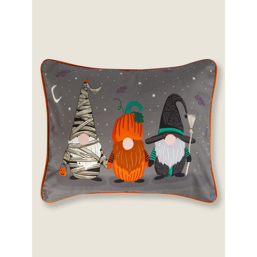 George Home Grey Halloween Gonks Cushion