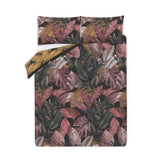 George Home Green Exotic Leaf Print Duvet Set - Double General Household ASDA   