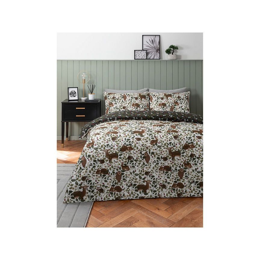 George Home Twilight Woodland Duvet Set - Single