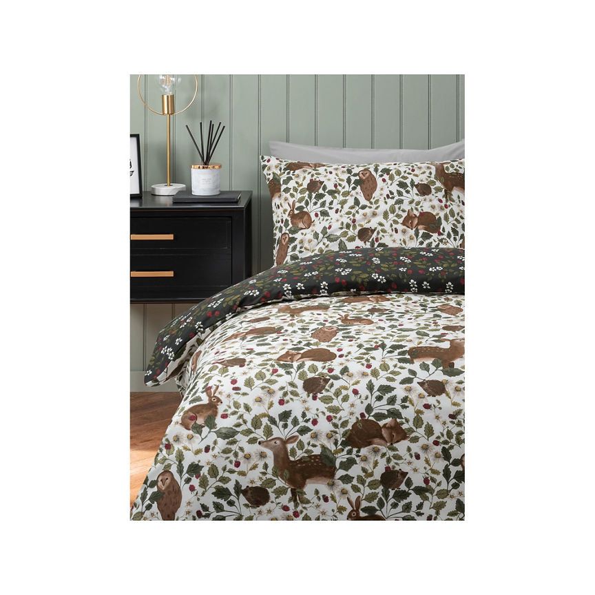 George Home Twilight Woodland Duvet Set - Single