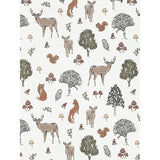 George Home Watercolour Woodland Brushed Duvet Set - Single General Household ASDA   