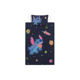 George Home Disney Stitch Galaxy Duvet Set - Single GOODS ASDA   