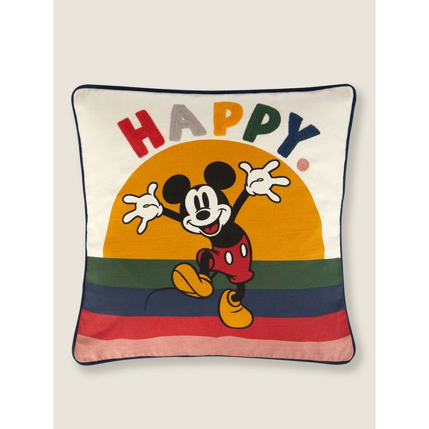 George Home Disney Mickey Mouse Happy Cushion