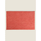 George Home Chenille Bath Mat - Coral General Household ASDA   