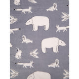 George Home Grey Arctic Animal Super Soft Throw General Household ASDA   