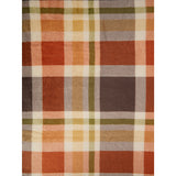 George Home Orange Check Super Soft Throw General Household ASDA   