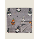 George Home Grey Halloween Gonks Super Soft Throw General Household ASDA   