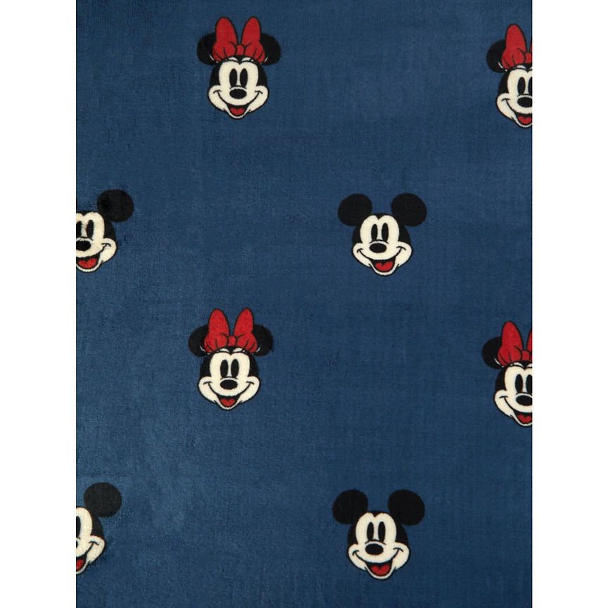 George Home Disney Mickey & Minnie Mouse Super Soft Throw General Household ASDA   