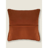 George Home Brown Plain Faux Fur Cushion Cover General Household ASDA   