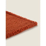 George Home Rust Teddy Blanket General Household ASDA   