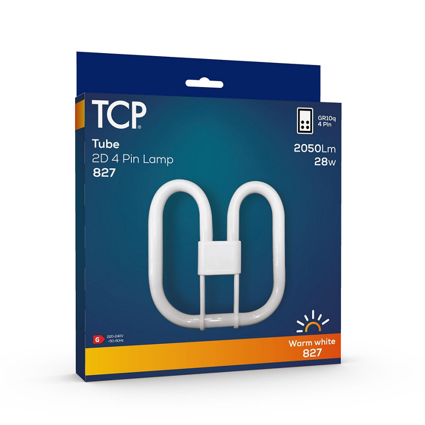 TCP CFL 2D 4 PIN Bulb General Household ASDA   