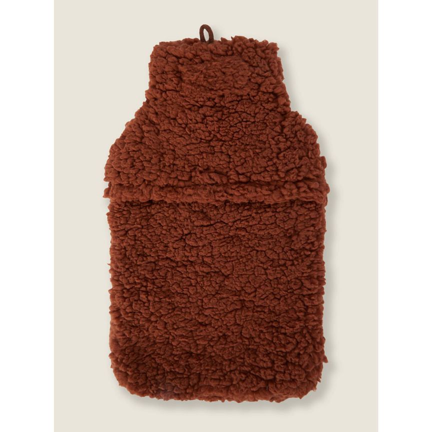 George Home Rust Teddy Hot Water Bottle General Household ASDA   