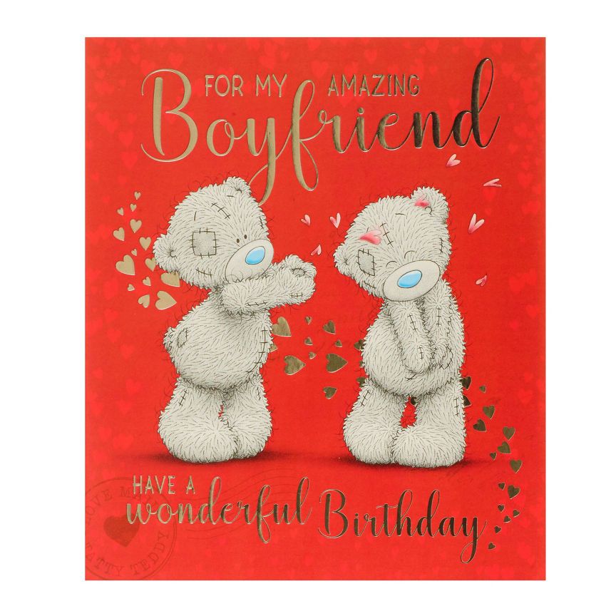 Me To You Boyfriend Birthday Card General Household ASDA   