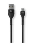 Mixx Ultra Durable Cable USB to USB Type C – Black 2m GOODS ASDA   