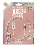 Juice Rose Gold Lightning Cable 2m General Household ASDA   