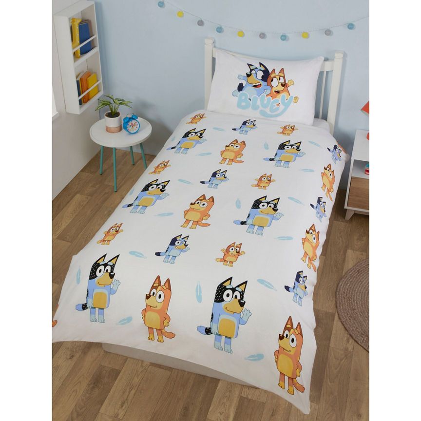 George Home Bluey 'Family' Single Duvet Set