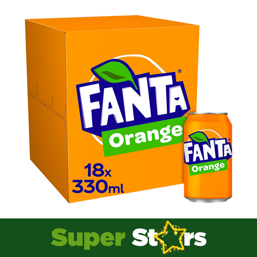 Fanta Orange Drink Fizzy & Soft Drinks ASDA   