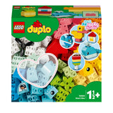 LEGO DUPLO Classic Heart Box First Bricks Set 10909 Kid's Zone ASDA   