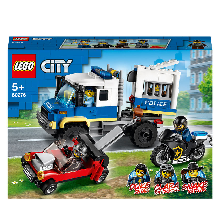 LEGO City Police Prisoner Transport Truck Toy 60276